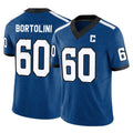 Johmsee IN.Colts #60 Tanor Bortolini Player Royal Limited Indiana Nights Alternate Vapor F.U.S.E. Home Game Stitched Jerseys