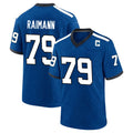 Johmsee IN.Colts #79 Bernhard Raimann Player Royal Alternate Indiana Nights Home Game Stitched Jerseys