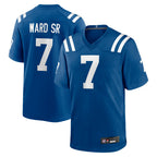 Johmsee IN.Colts #7 Charvarius Ward Sr. Player Royal Home Game Stitched Jerseys