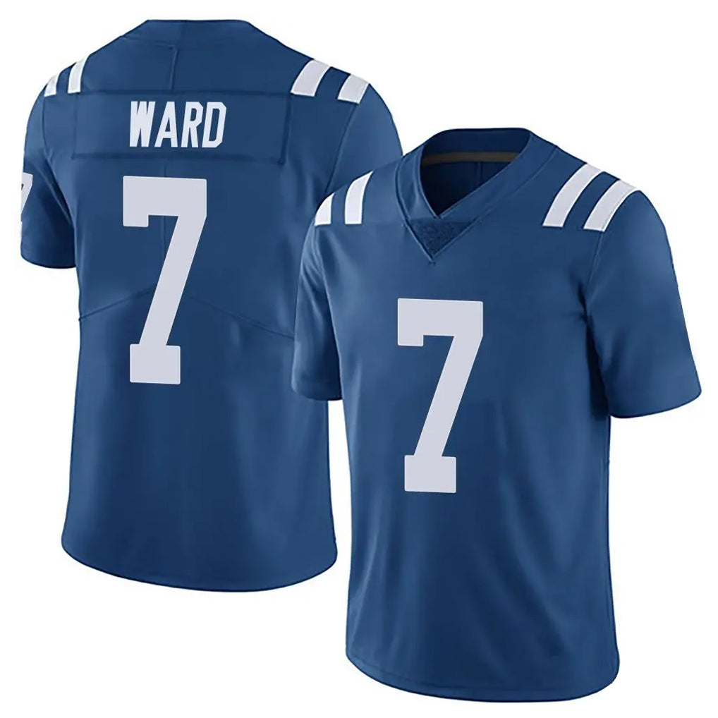Johmsee IN.Colts #7 Charvarius Ward Sr. Player Royal Limited Vapor Untouchable Home Game Stitched Jerseys