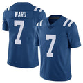 Johmsee IN.Colts #7 Charvarius Ward Sr. Player Royal Limited Vapor Untouchable Home Game Stitched Jerseys