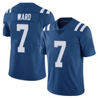 Johmsee IN.Colts #7 Charvarius Ward Sr. Player Royal Limited Vapor Untouchable Home Game Stitched Jerseys