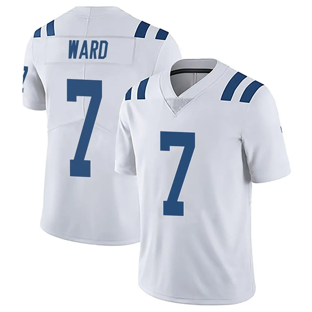 Johmsee IN.Colts #7 Charvarius Ward Sr. Player White Limited Vapor Untouchable Home Game Stitched Jerseys