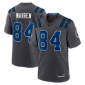 Johmsee IN.Colts #84 Tyler Warren Anthracite 2026 Rivalries Collection Game Stitched Jerseys