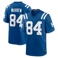 Johmsee IN.Colts #84 Tyler Warren Player Royal Home Game Stitched Jerseys