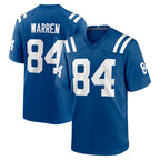 Johmsee IN.Colts #84 Tyler Warren Player Royal Home Game Stitched Jerseys