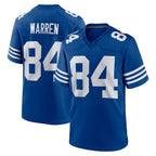 Johmsee IN.Colts #84 Tyler Warren Player Royal Limited Home Game Stitched Jerseys