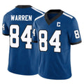 Johmsee IN.Colts #84 Tyler Warren Player Royal Limited Indiana Nights Alternate Vapor F.U.S.E. Home Game Stitched Jerseys