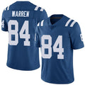 Johmsee IN.Colts #84 Tyler Warren Player Royal Vapor F.U.S.E. Limited Stitched Jerseys