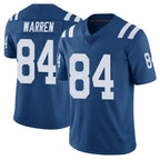 Johmsee IN.Colts #84 Tyler Warren Player Royal Vapor Limited Stitched Jerseys