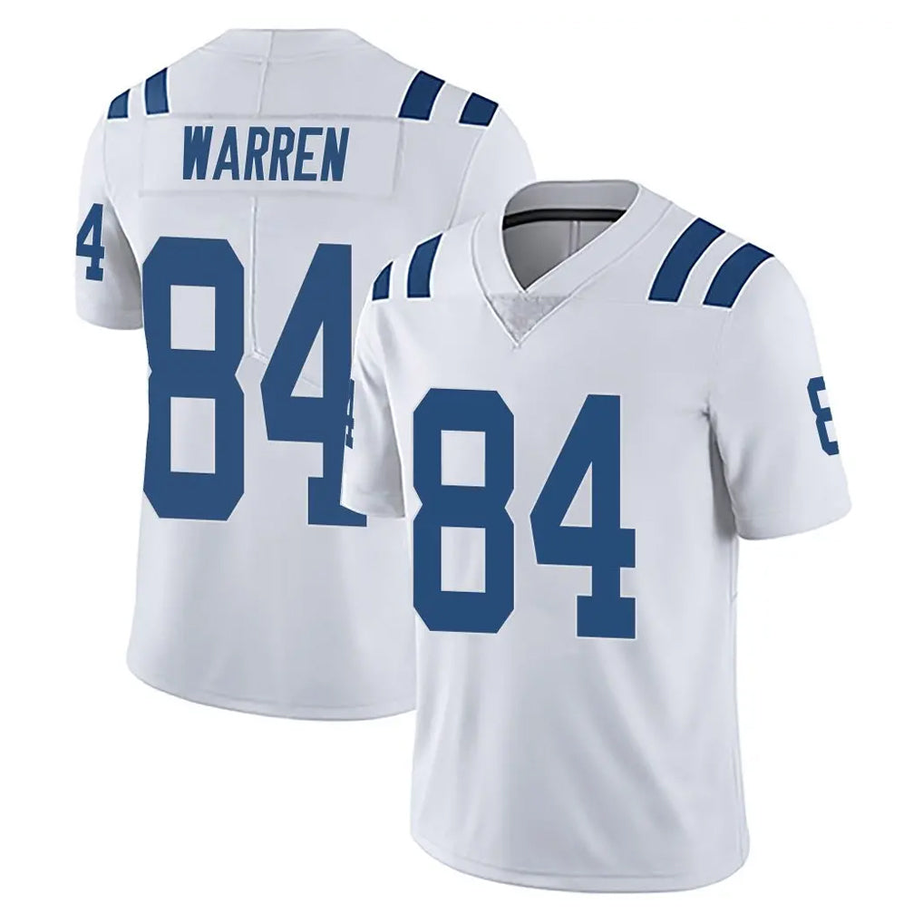 Johmsee IN.Colts #84 Tyler Warren Player White Limited Vapor Untouchable Home Game Stitched Jerseys