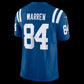 IN.Colts #84 Tyler Warren Royal Team Vapor F.U.S.E. Limited Stitched American Football Jerseys
