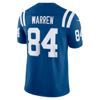 Johmsee IN.Colts #84 Tyler Warren Tyler Warren Royal Team Vapor F.U.S.E. Stitched Limited Jerseys