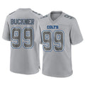 Johmsee IN.Colts #99 DeForest Buckner Player Gray Atmosphere Fashion Home Game Stitched Jerseys