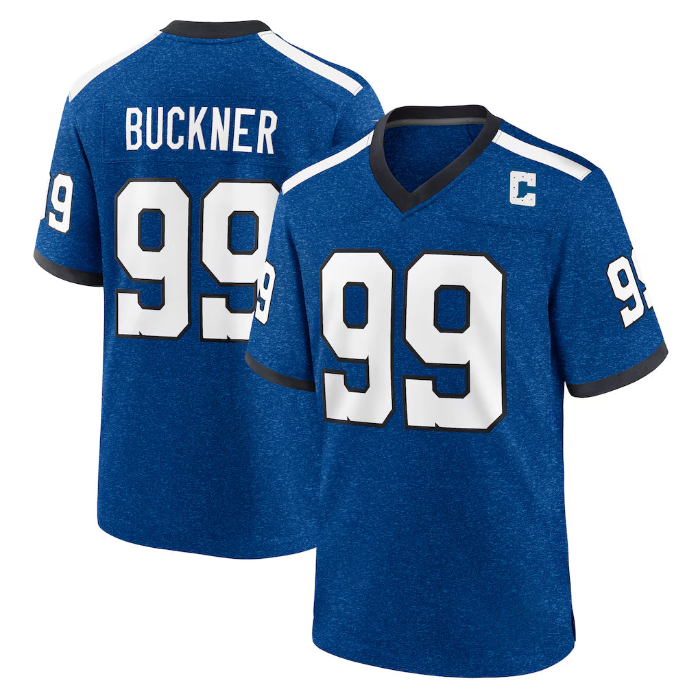Johmsee IN.Colts #99 DeForest Buckner Player Royal Alternate Indiana Nights Home Game Stitched Jerseys