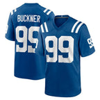 Johmsee IN.Colts #99 DeForest Buckner Player Royal Home Game Stitched Jerseys