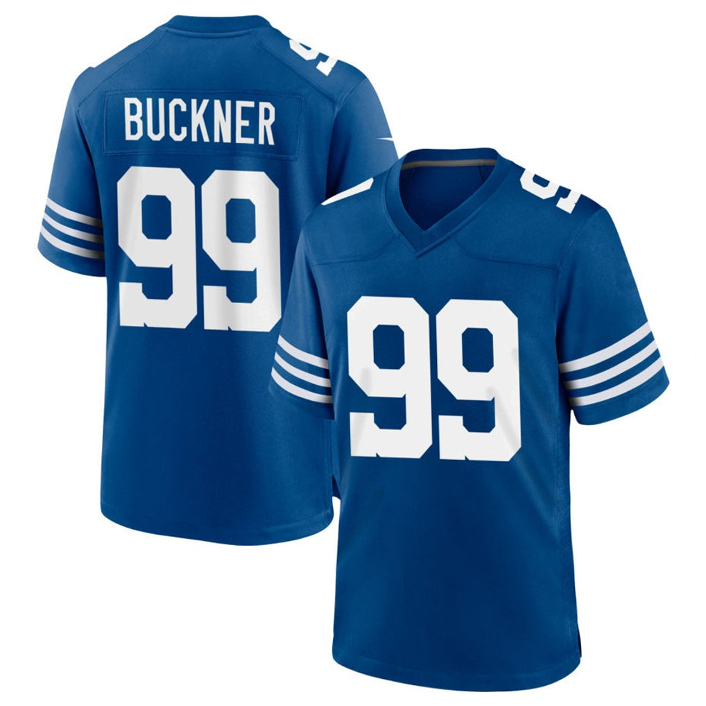 Johmsee IN.Colts #99 DeForest Buckner Player Royal Limited Home Game Stitched Jerseys