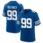 Johmsee IN.Colts #99 DeForest Buckner Player Royal Limited Home Game Stitched Jerseys