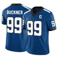 Johmsee IN.Colts #99 DeForest Buckner Player Royal Limited Indiana Nights Alternate Vapor F.U.S.E. Home Game Stitched Jerseys