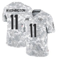Johmsee J.Jaguars #11 Parker Washington Player Arctic Camo Salute to Service Limited Stitched Jerseys