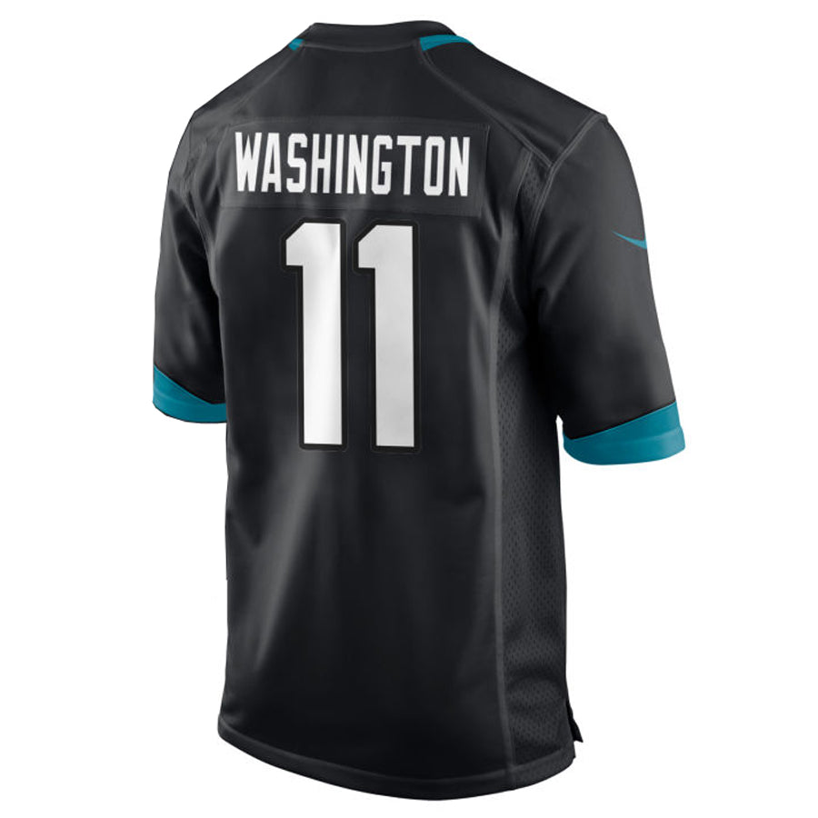Johmsee J.Jaguars #11 Parker Washington Player Black Home Game Stitched Jerseys