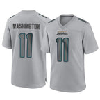 Johmsee J.Jaguars #11 Parker Washington Player Gray Atmosphere Fashion Home Game Stitched Jerseys