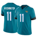 Johmsee J.Jaguars #11 Parker Washington Player Teal Vapor F.U.S.E. Limited Home Game Stitched Jerseys