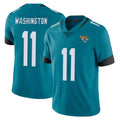 Johmsee J.Jaguars #11 Parker Washington Player Teal Vapor Untouchable Limited Home Game Stitched Jerseys