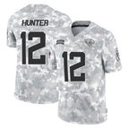 Johmsee J.Jaguars #12 Travis Hunter Player Arctic Camo Salute To Service Limited Game Stitched Jerseys