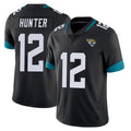Johmsee J.Jaguars #12 Travis Hunter Player Black Vapor Untouchable Limited Home Game Stitched Jerseys
