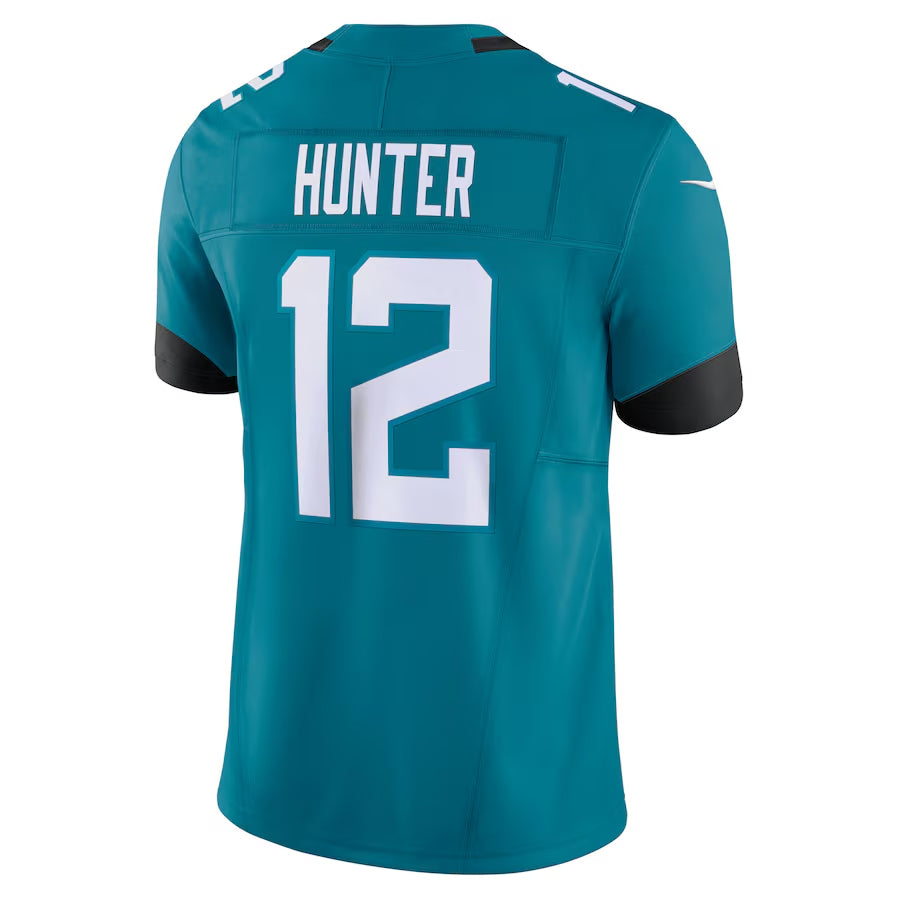 Johmsee J.Jaguars #12 Travis Hunter Player Teal Vapor Limited Game Stitched Jerseys