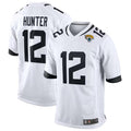 Johmsee J.Jaguars #12 Travis Hunter Player White Replica Game Stitched Jerseys