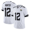 Johmsee J.Jaguars #12 Travis Hunter Player White Vapor F.U.S.E. Limited Home Game Stitched Jerseys