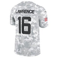 Johmsee J.Jaguars #16 Trevor Lawrence Arctic Camo 2024 Salute to Service Limited Stitched Jerseys