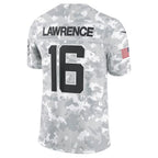 Johmsee J.Jaguars #16 Trevor Lawrence Arctic Camo 2024 Salute to Service Limited Stitched Jerseys