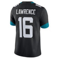 Johmsee J.Jaguars #16 Trevor Lawrence Black Alternate Vapor Limited Stitched Jerseys