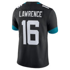 Johmsee J.Jaguars #16 Trevor Lawrence Black Alternate Vapor Limited Stitched Jerseys