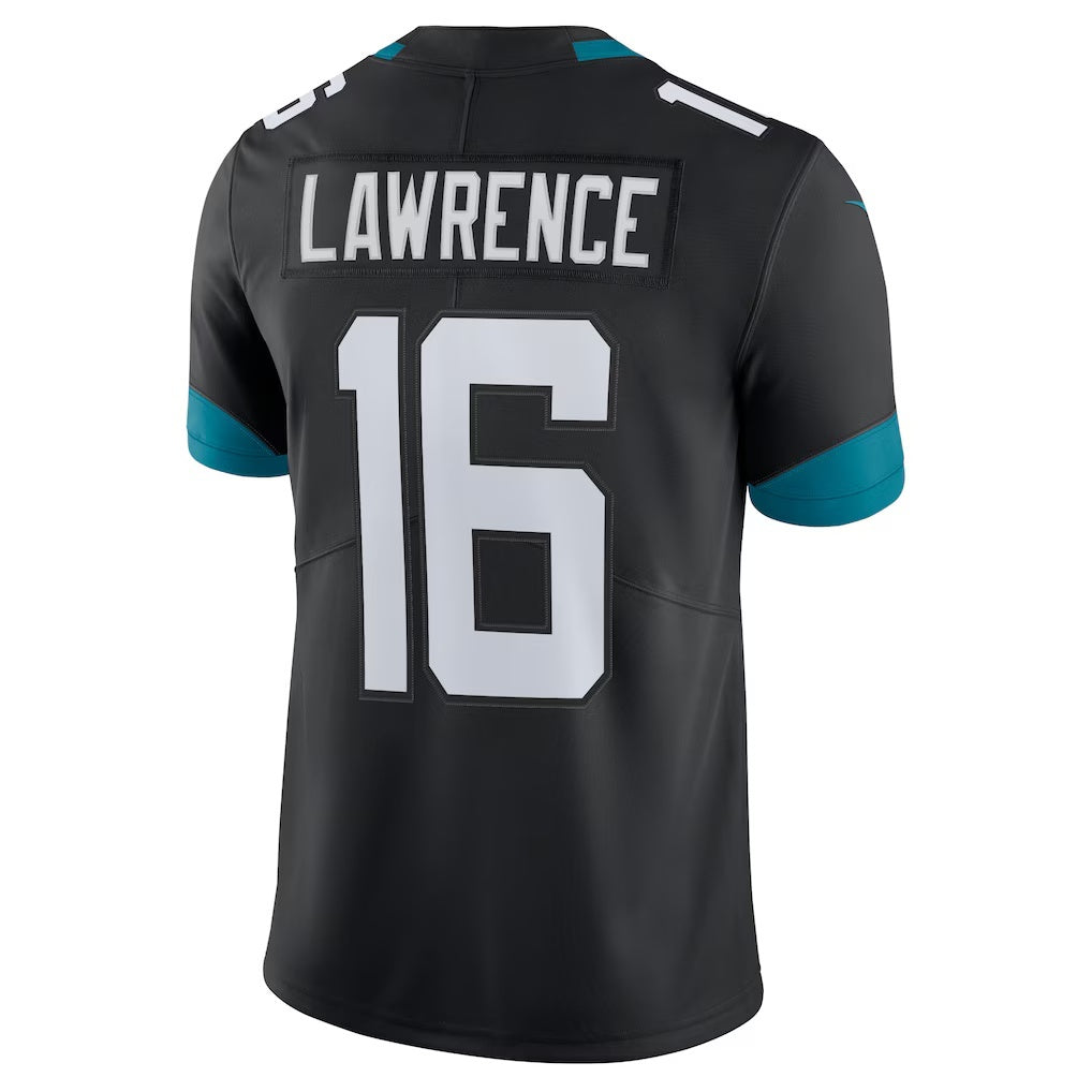 Johmsee J.Jaguars #16 Trevor Lawrence Black Alternate Vapor Limited Stitched Jerseys
