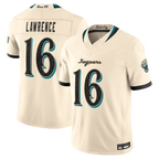 Johmsee J.Jaguars #16 Trevor Lawrence Natural 2026 Rivalries Collection Game Stitched Jerseys