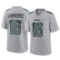 Johmsee J.Jaguars #16 Trevor Lawrence Player Gray Atmosphere Fashion Home Game Stitched Jerseys
