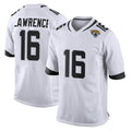 Johmsee J.Jaguars #16 Trevor Lawrence Player White Home Game Stitched Jerseys