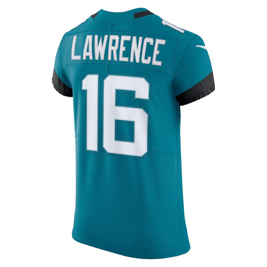 Johmsee J.Jaguars #16 Trevor Lawrence Teal Vapor Elite Stitched Jerseys