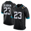 Johmsee J.Jaguars #23 Foyesade Oluokun Player Black Home Game Stitched Jerseys