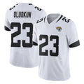 Johmsee J.Jaguars #23 Foyesade Oluokun Player White Vapor F.U.S.E. Limited Home Game Stitched Jerseys