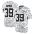 Johmsee J.Jaguars #39 Cam Little Player Arctic Camo Salute To Service Limited Game Stitched Jerseys