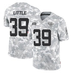 Johmsee J.Jaguars #39 Cam Little Player Arctic Camo Salute To Service Limited Game Stitched Jerseys