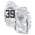 Johmsee J.Jaguars #39 Cam Little Player Arctic Camo Salute to Service Hoodies Limited Game Stitched Jerseys