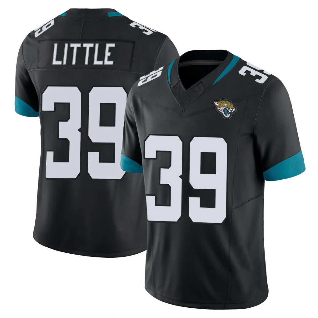 Johmsee J.Jaguars #39 Cam Little Player Black Vapor F.U.S.E. Limited Home Game Stitched Jerseys