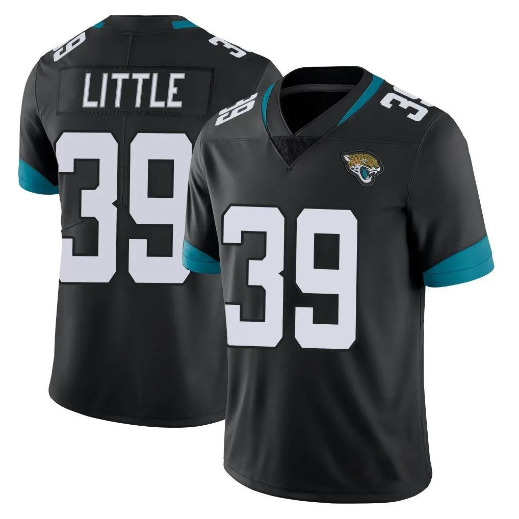 Johmsee J.Jaguars #39 Cam Little Player Black Vapor Untouchable Limited Home Game Stitched Jerseys