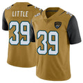 Johmsee J.Jaguars #39 Cam Little Player Gold Vapor Limited Home Game Stitched Jerseys